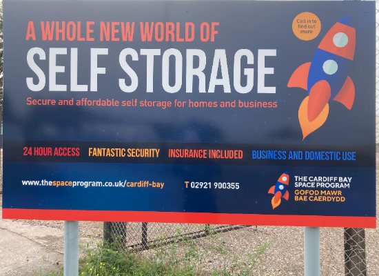 The Cardiff Bay Space Program storage facility in Cardiff Bay Space Program. Viking Place Cardiff - Image 4