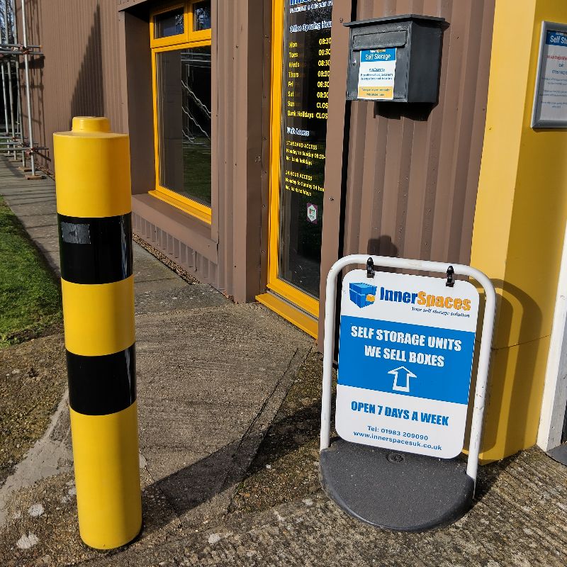 InnerSpaces Self Storage Isle of Wight Place Road Cowes UK storage facility in 79 Place Road, Cowes, Isle of Wight, PO31 7AE - Image 2